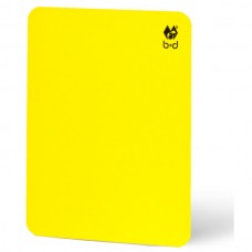 Referee's Disciplinary Card – neon yellow