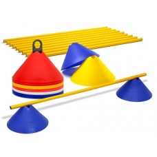 Jumbo cones – Hurdles set (10 hurdles)