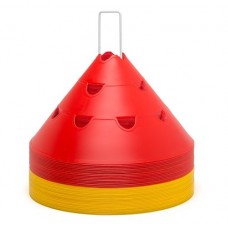 Jumbo perforated cones – marking cones set (20 hurdles)