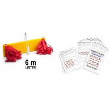 Set – coordination ladder 6m with handle and card index