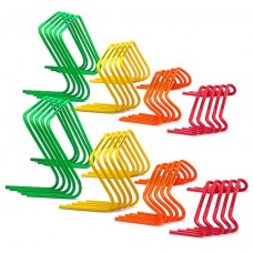 10 Mini hurdles - width 15 cm orange