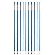 10 Slalom poles 160 cm diameter 25 mm - Blue 