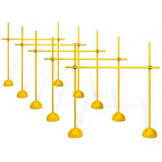 Set of 5 - Combined hurdles system - 120 cm