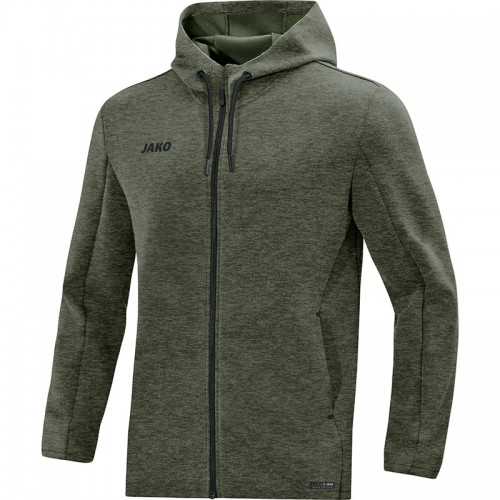 Jako Hooded jacket Premium Basics khaki 