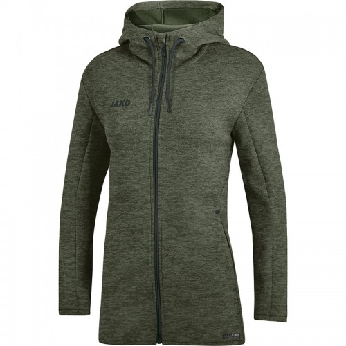JAKO ladies hooded jacket Premium Basics khaki 