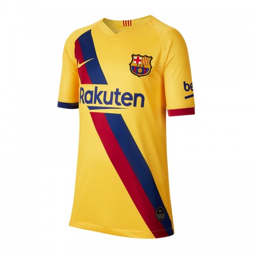  Nike FC Barcelona Trikot Away 2019/2020 Gelb Kids 728