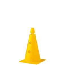   Cone with holes Height 23 cm Yellow