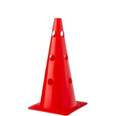   Cone with holes Height 38 cm Red