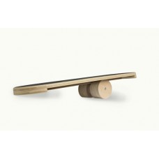                                                                                                                                                                                                            Balance board made of wood - with roller